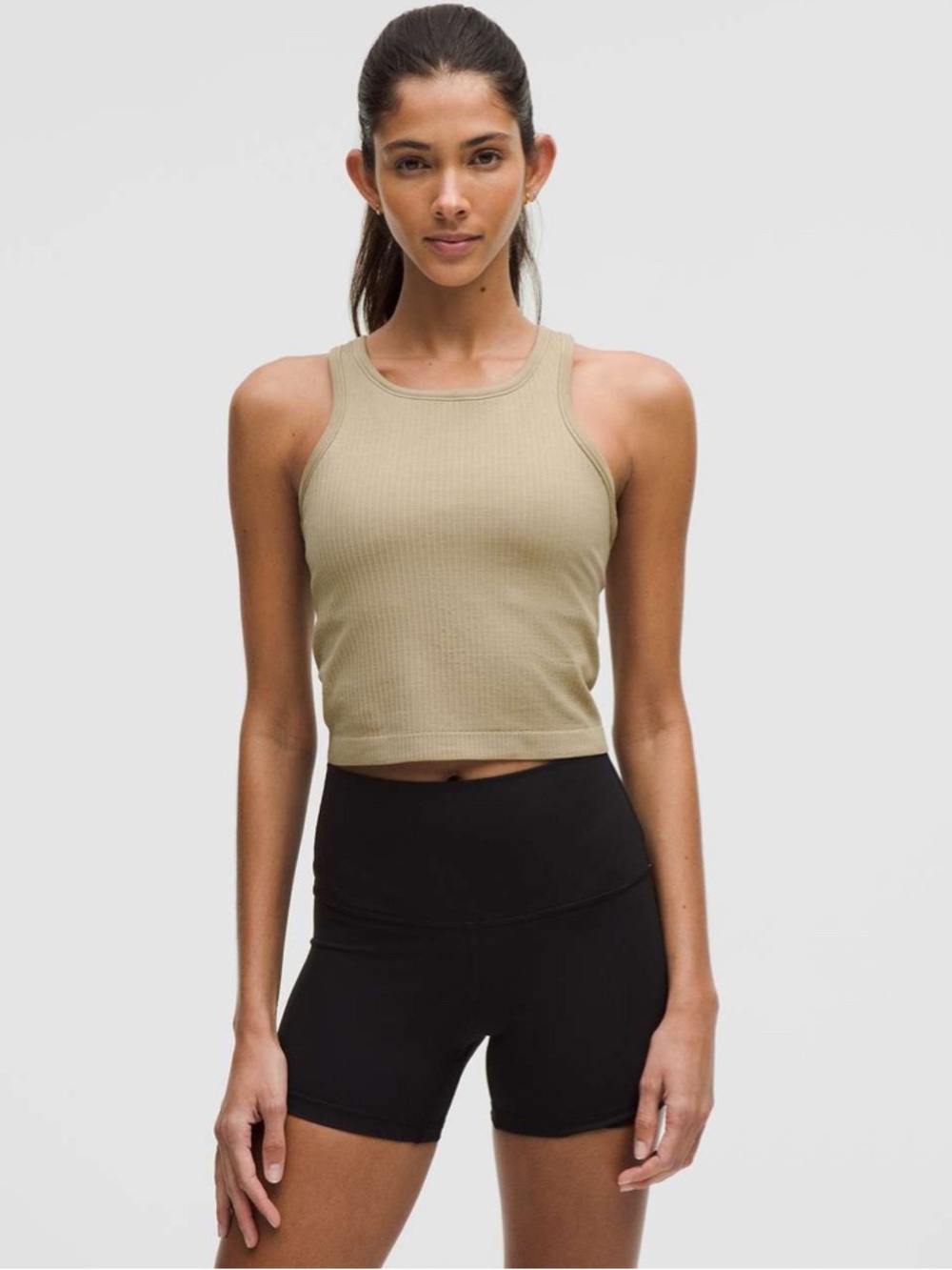 Ebb to Street Cropped Racerback Tank